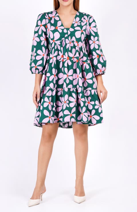 Zariah Empire Waist Mini Dress