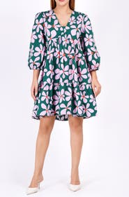 Leota Zariah Empire Waist Mini Dress