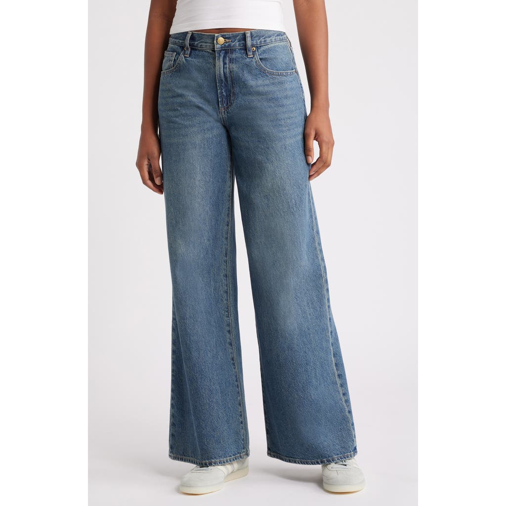PACSUN PACSUN SPARKLE LOW RISE BAGGY WIDE LEG JEANS