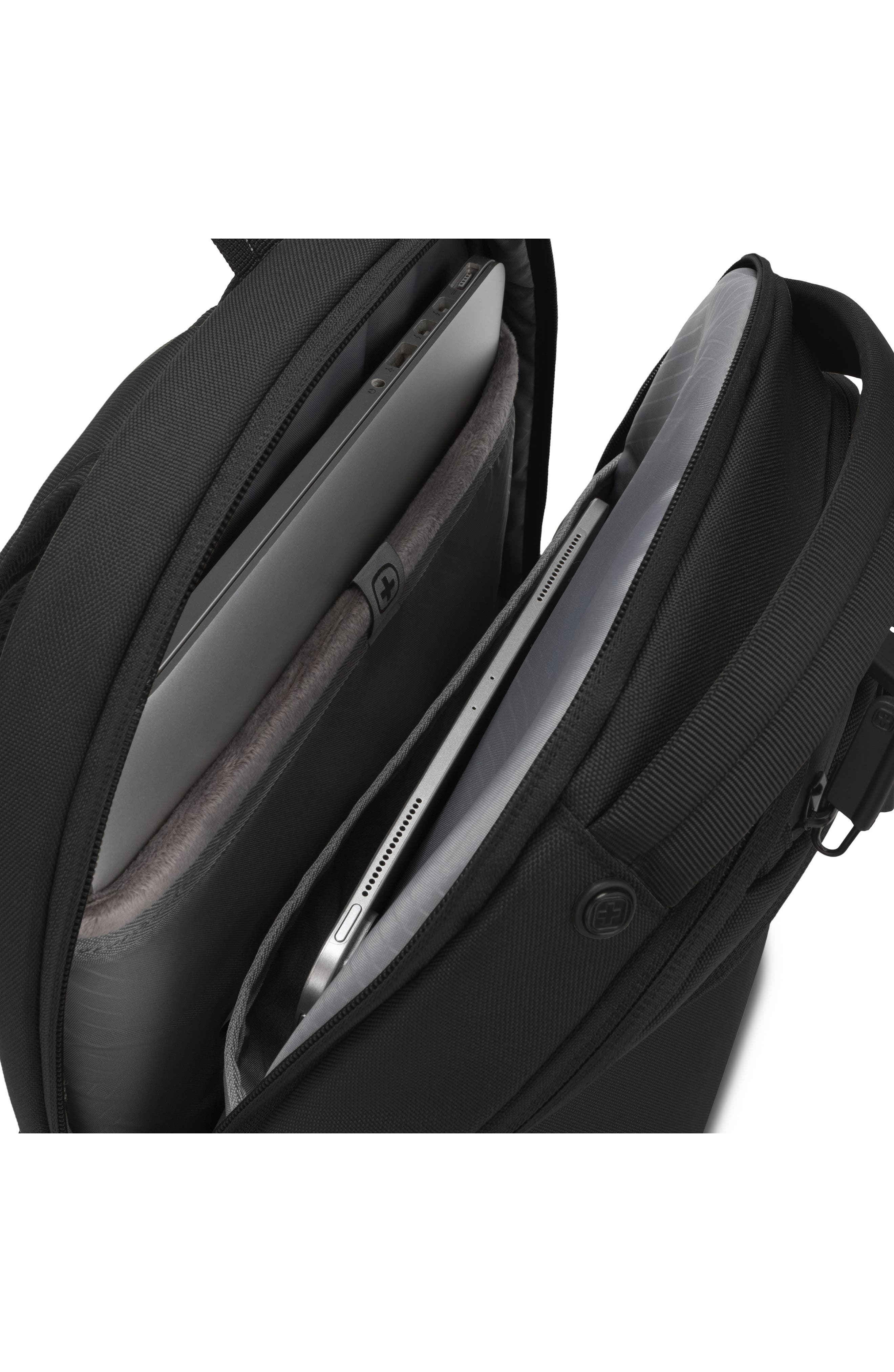 3573 Laptop Backpack, Alternate, color, BLACK