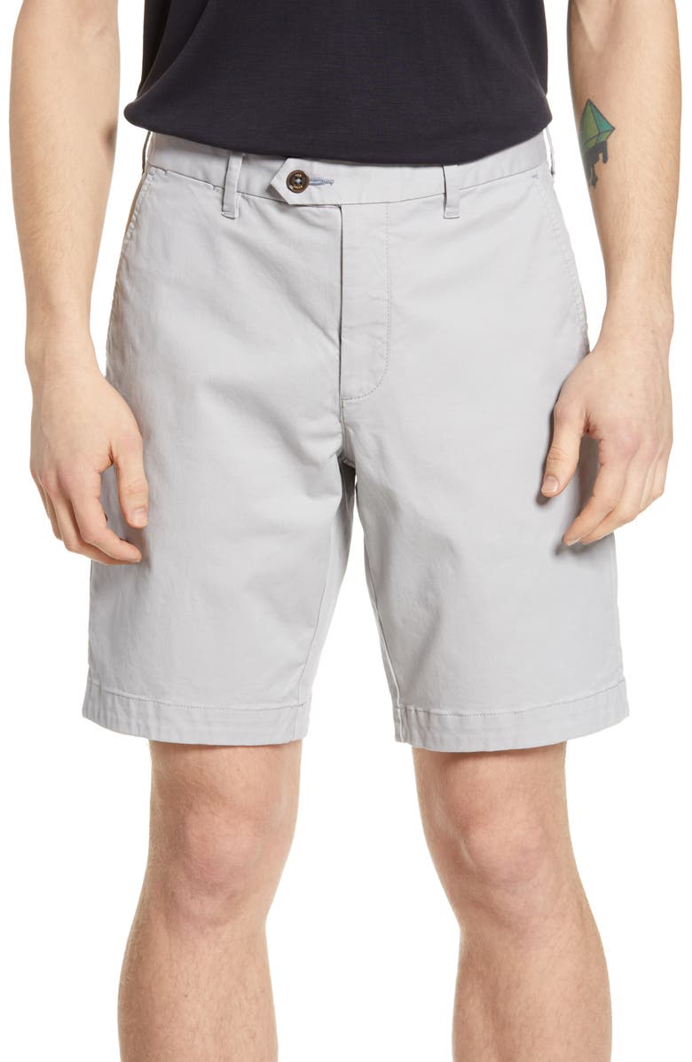 Ted Baker London Selshor Slim Chino Shorts, Main, color, 