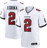 Nike Men's Nike Emeka Egbuka White  Tampa Bay Buccaneers  Game Jersey