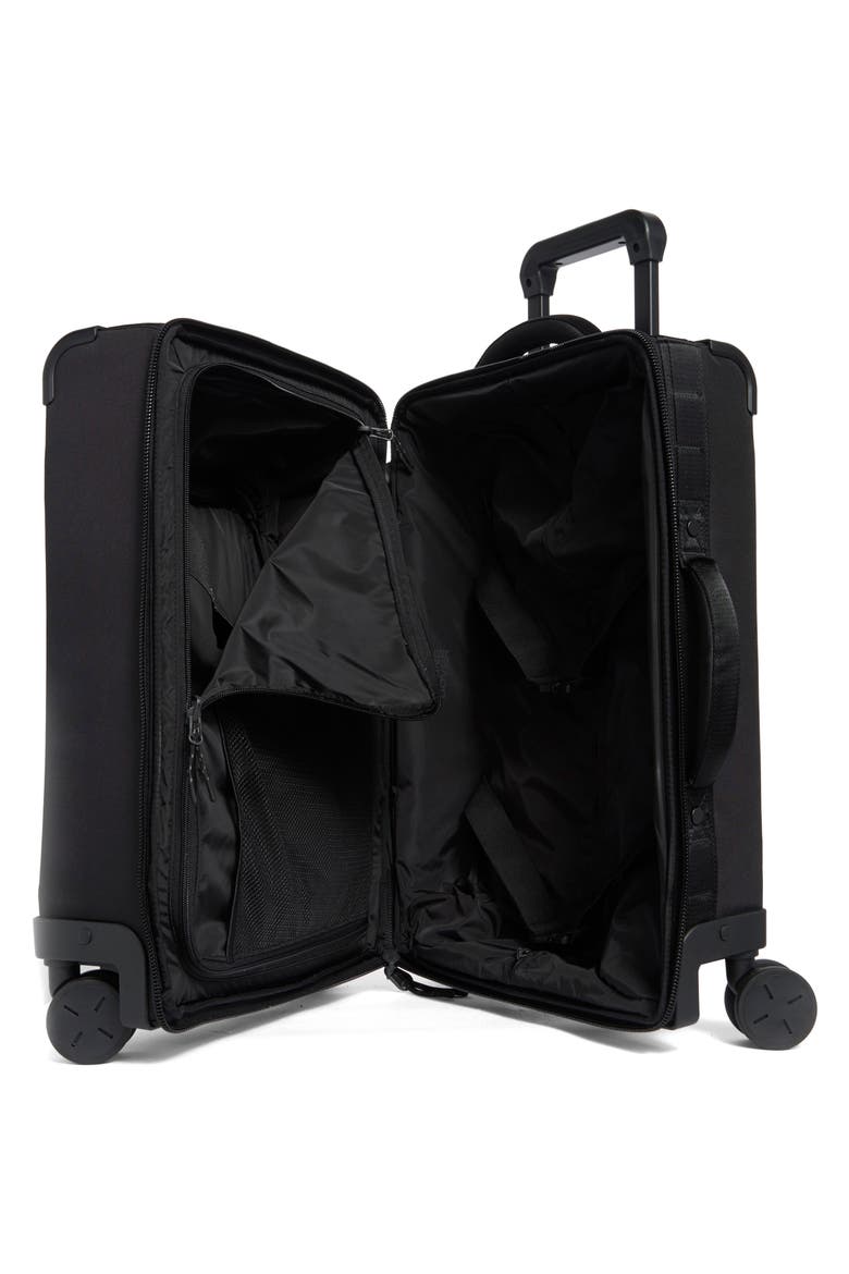 Seattle Carry-On Rolling Suitcase, Alternate, color, ONYX