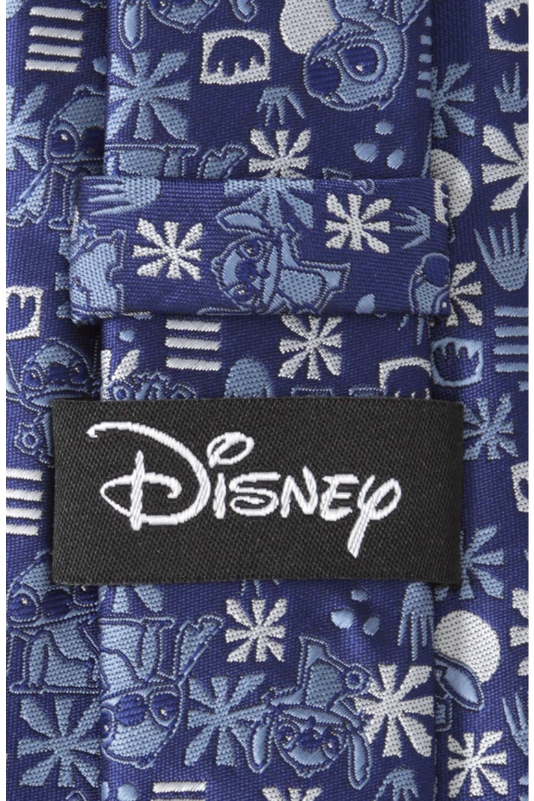 Disney Stitch Tie, Alternate, color, BLUE