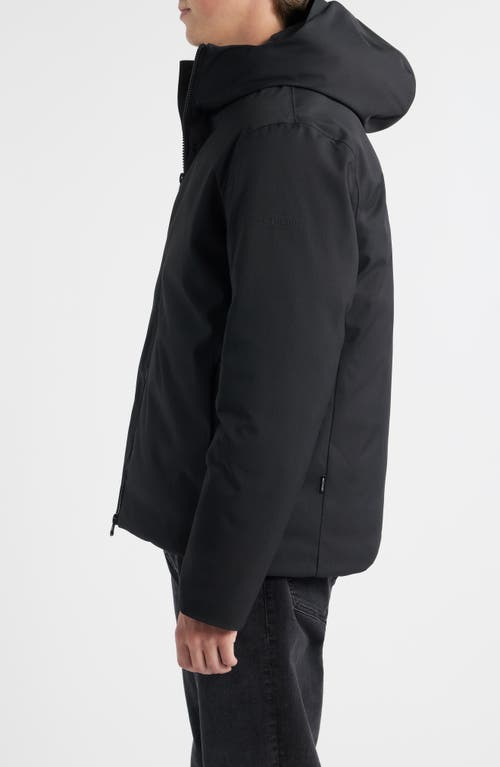 Save The Duck Barnaby Hooded Jacket In Black