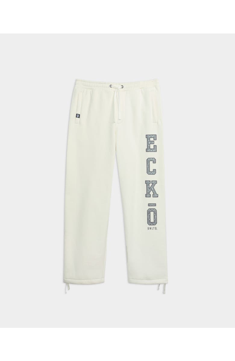 ECKO Overstand Joggers, Main, color, Off White