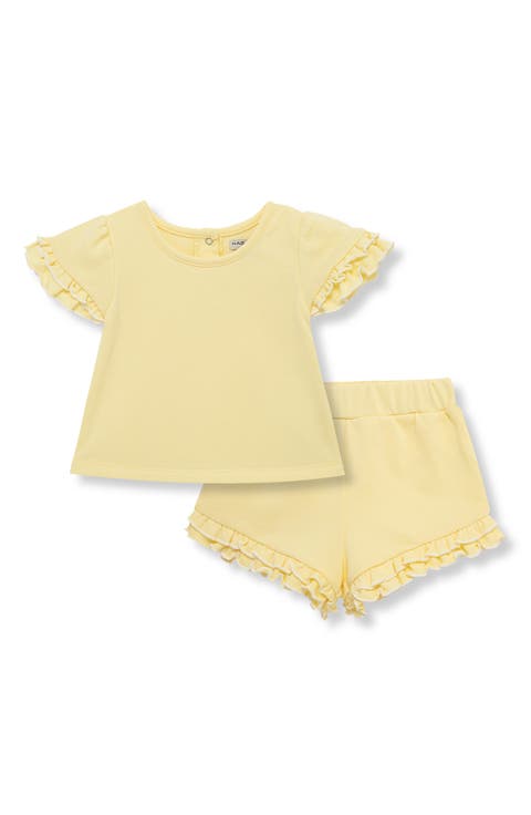 Ruffle French Terry Top & Shorts Set (Baby)