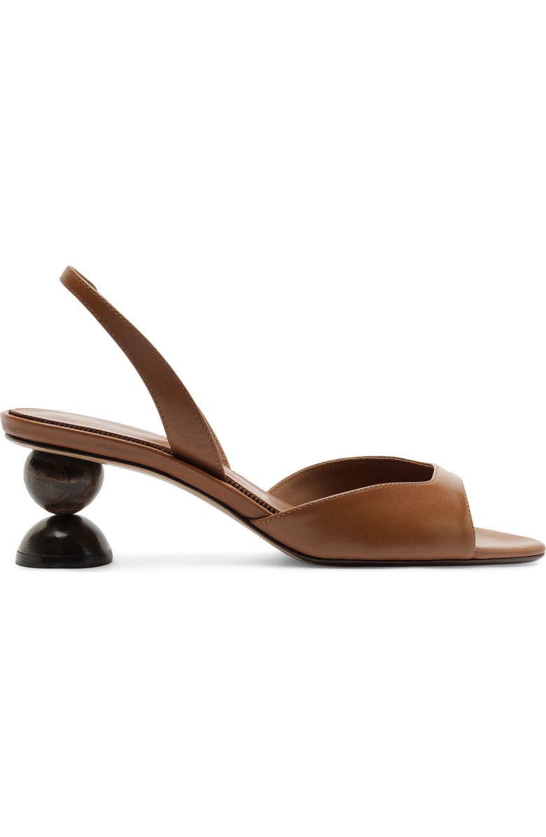 Alexandre Birman Tropicana Slingback Sandal, Alternate, color, Espresso