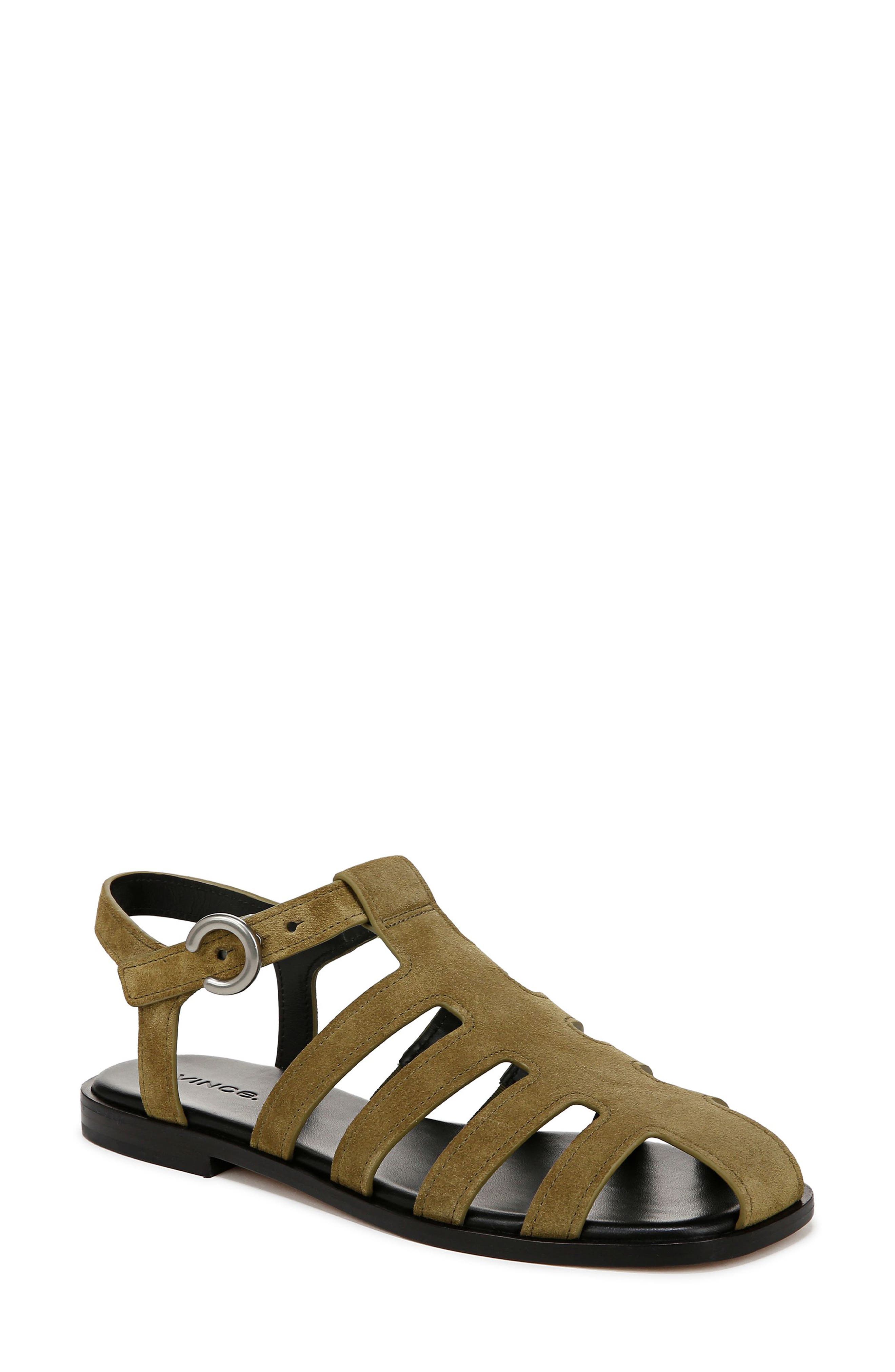 Vince Melina Ankle Strap Fisherman Sandal