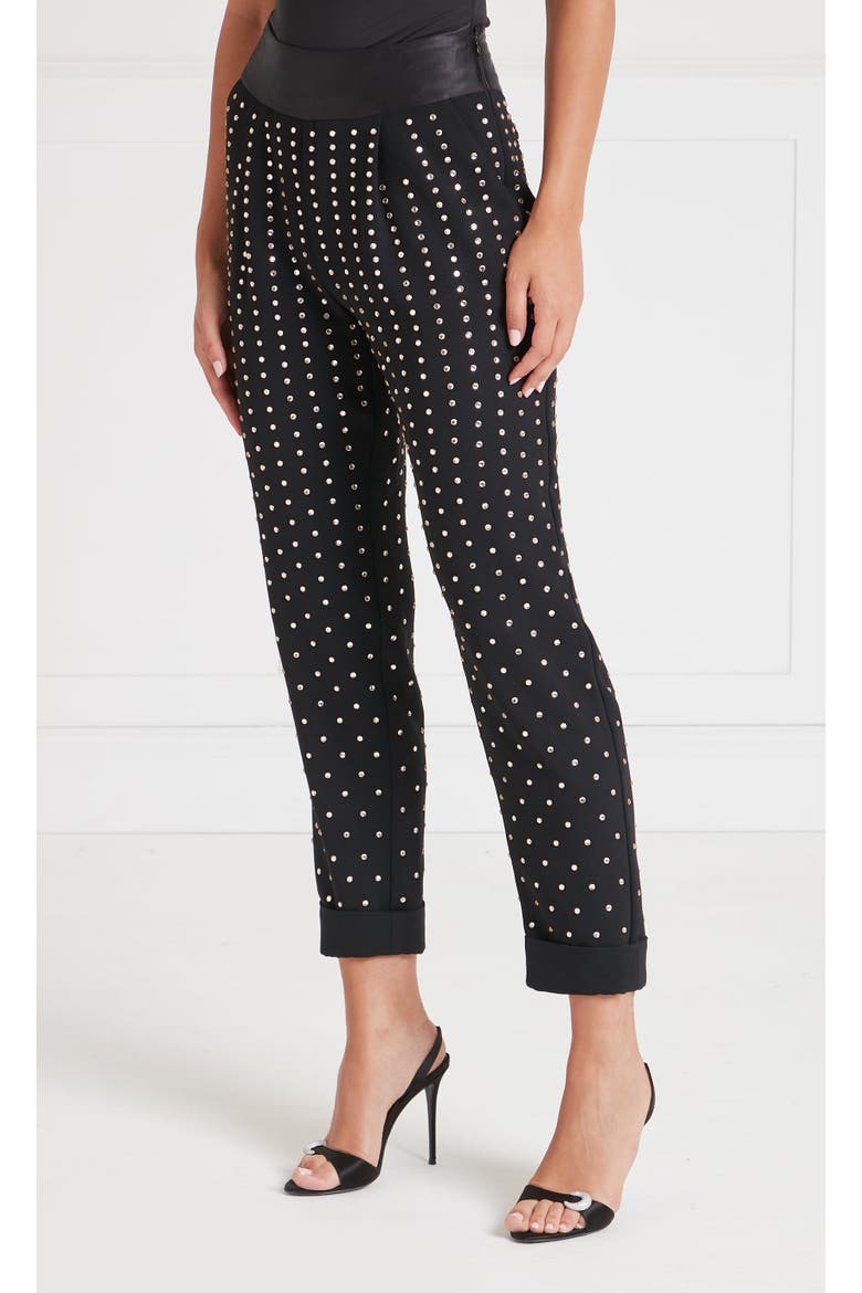 Alexandrea Trousers, Alternate, color, Black