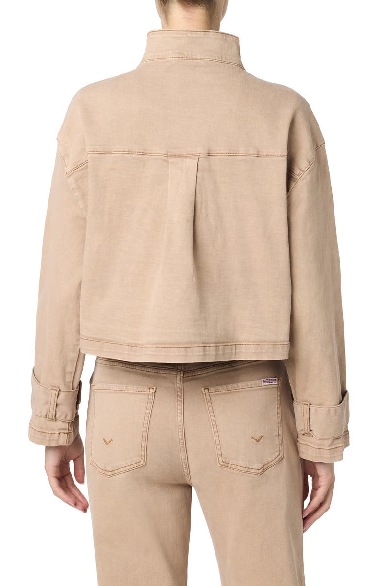 Hudson Jeans Belted Cuffed Jacket, Alternate, color, Vintage Khaki