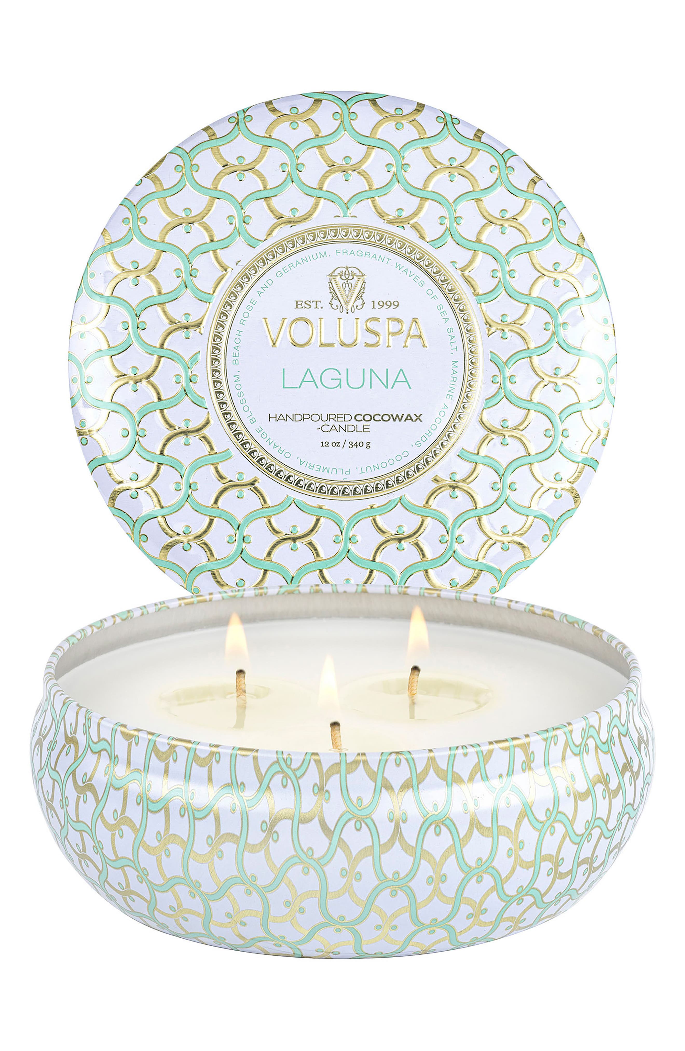 Voluspa Laguna Three-Wick Tin Candle | Nordstromrack