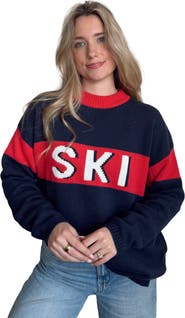 Ellsworth + Ivey Sadie Crewneck Ski Sweater