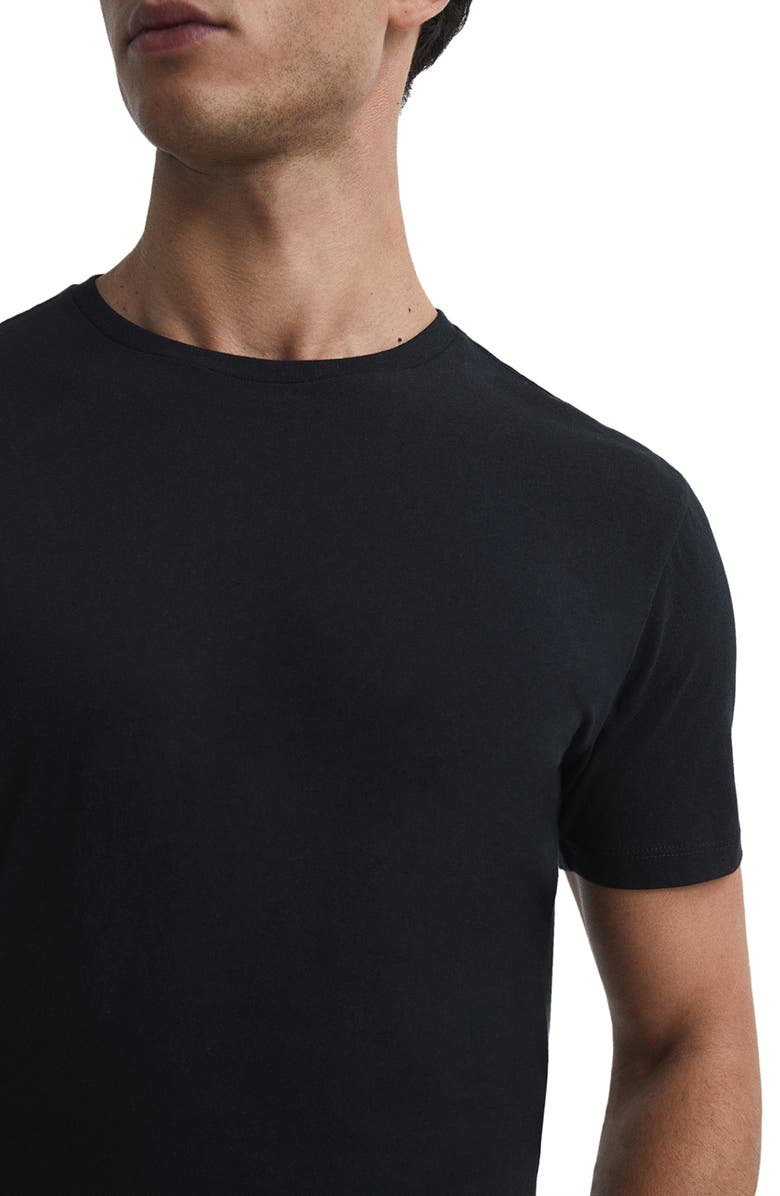 Reiss Bless Cotton T-Shirt, Alternate, color, Black