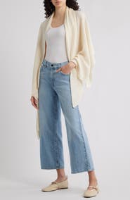Nordstrom Rib Cashmere Travel Wrap