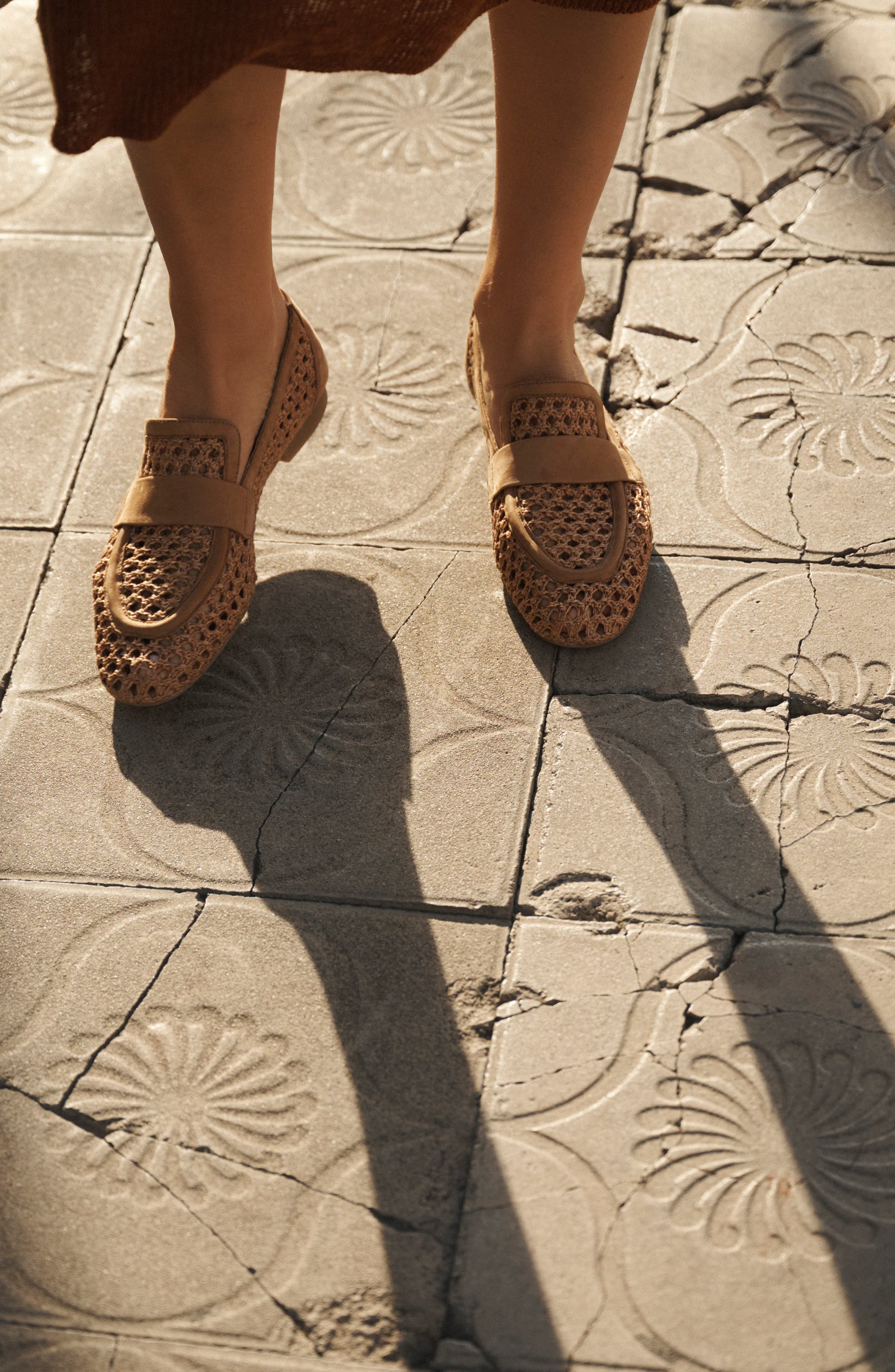 Delta Woven Loafer, Alternate, color, SISAL DIVA NUBUK