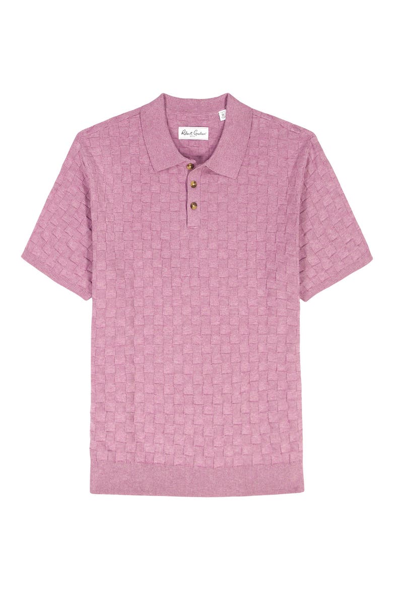 Hampson Cotton Polo Sweater, Alternate, color, LIGHT PINK