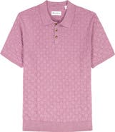 Robert Graham Hampson Cotton Polo Sweater