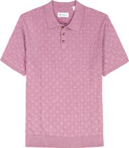 Robert Graham Hampson Cotton Polo Sweater