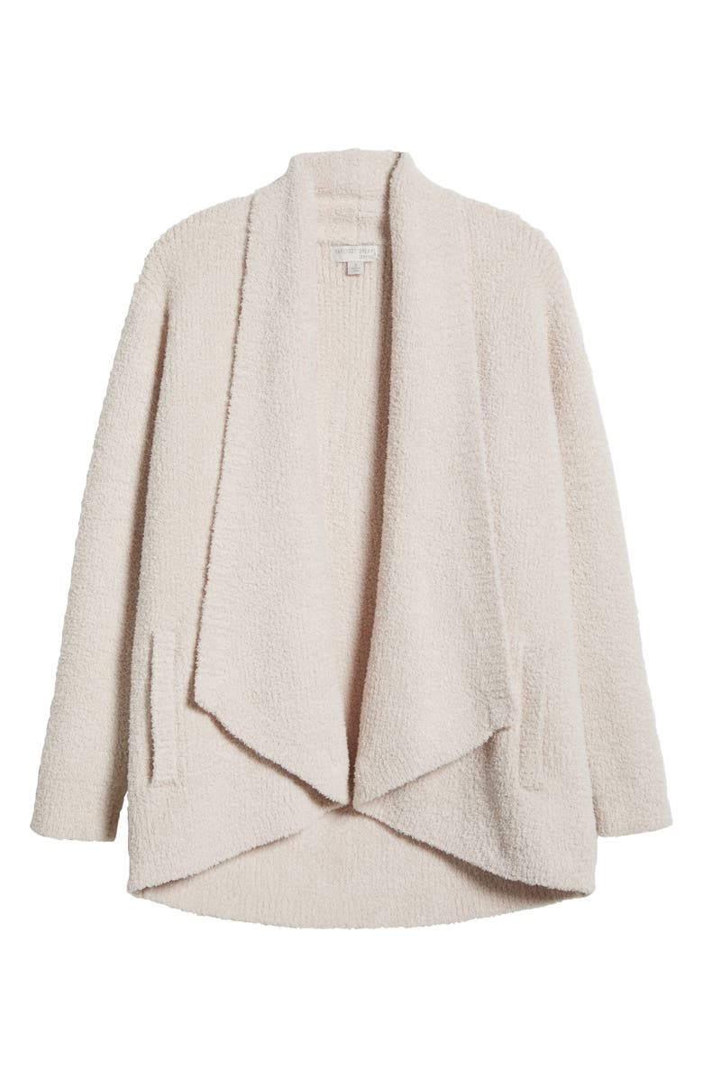 Barefoot Dreams<sup>®</sup> Cozy Chic<sup>®</sup> Shawl Collar Rib Cardigan, Alternate, color, Sand Dune