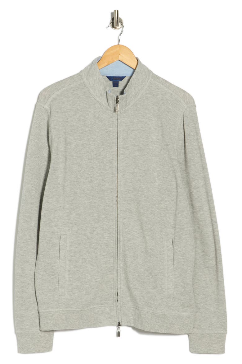 Full Zip Knit Jacket, Alternate, color, PEARL