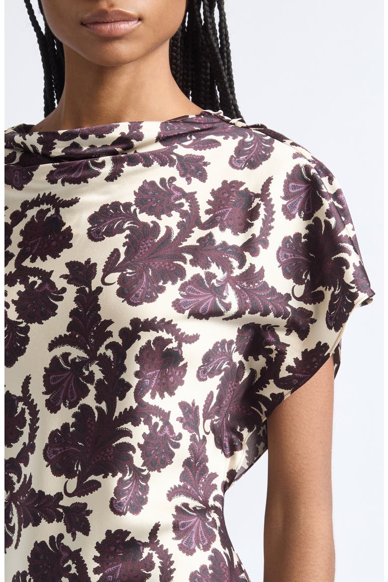 Redgrave Silk Blend Top, Alternate, color, ECRU MULTI
