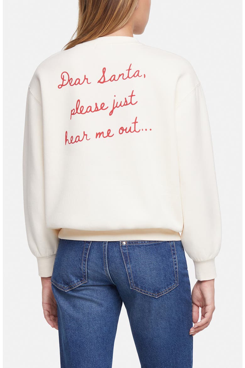 Charlie Naughty or Nice Sweatshirt, Alternate, color, EGGNOG