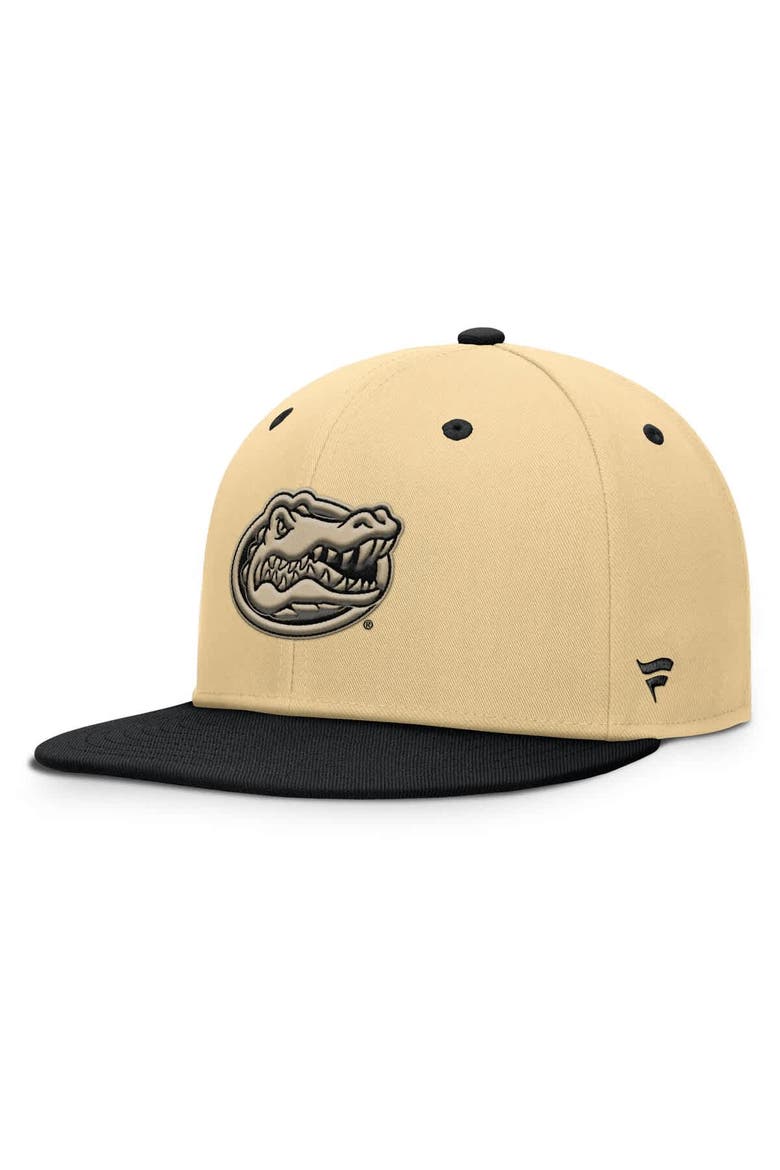 Men's Fanatics Gold/Black Florida Gators Balance Fitted Hat, Alternate, color, Khaki