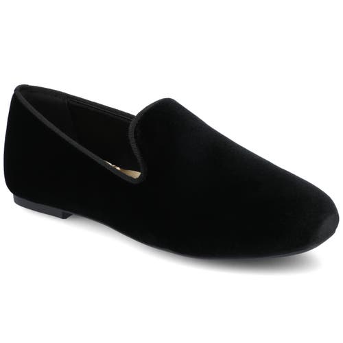 Birdies The Starling Loafer Velvet In Black