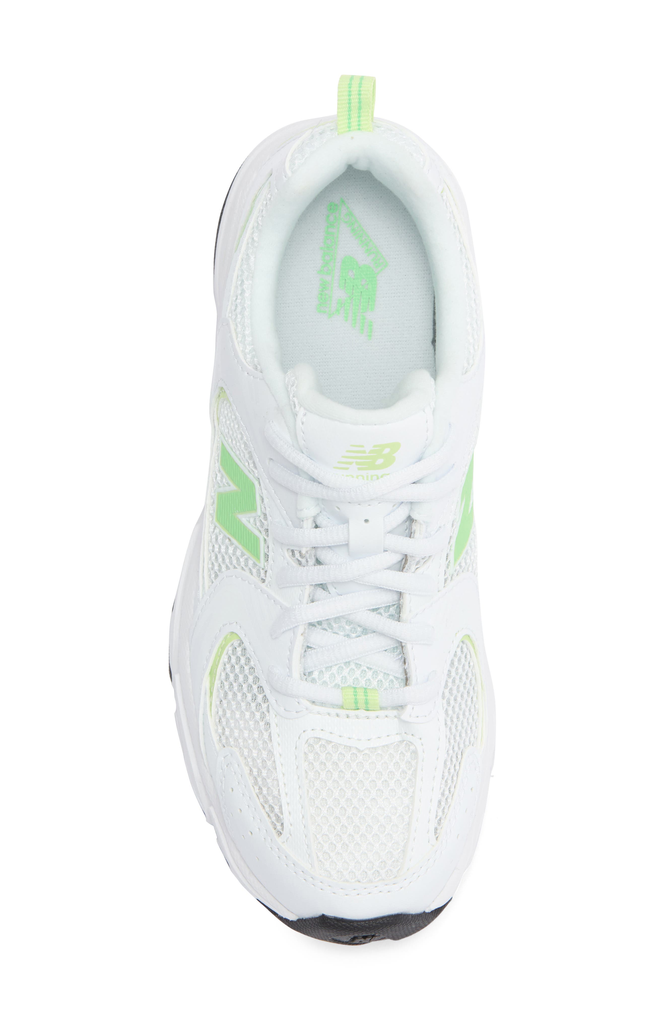 New Balance Kids' 530 Sneaker, Alternate, color, White/ Melon Water