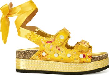 Makley Ankle Wrap Platform Sandal