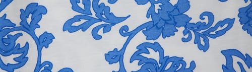 The Cat's Pajamas Pima Knit Pajama Print Set In Blue