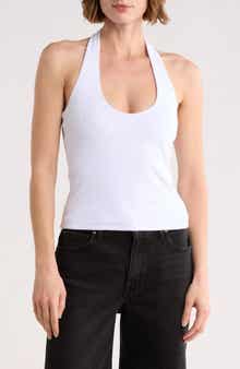 Abound Rib Knit Halter Top