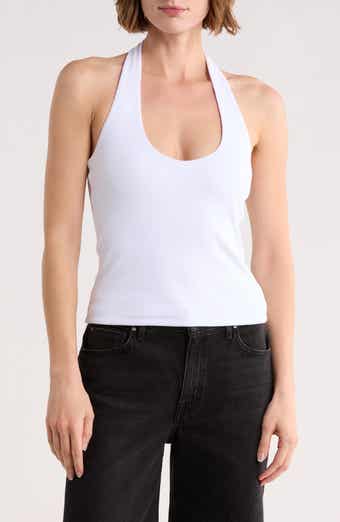 Abound Rib Knit Halter Top