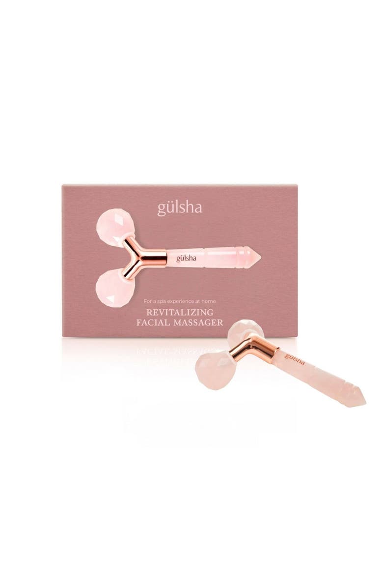 Gulsha Revitalizing Face Roller, Main, color, Pink
