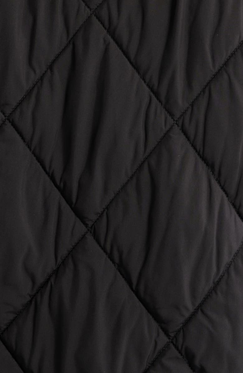Bernardo Quilted Packable Puffer Jacket, Alternate, color, Black