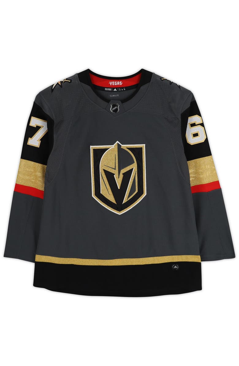 FANATICS AUTHENTIC Max Pacioretty Vegas Golden Knights Autographed Black Adidas Authentic Jersey, Alternate, color, 