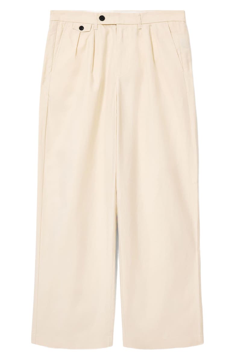 AllSaints Conway Cotton Pants, Alternate, color, Sandshell Taupe
