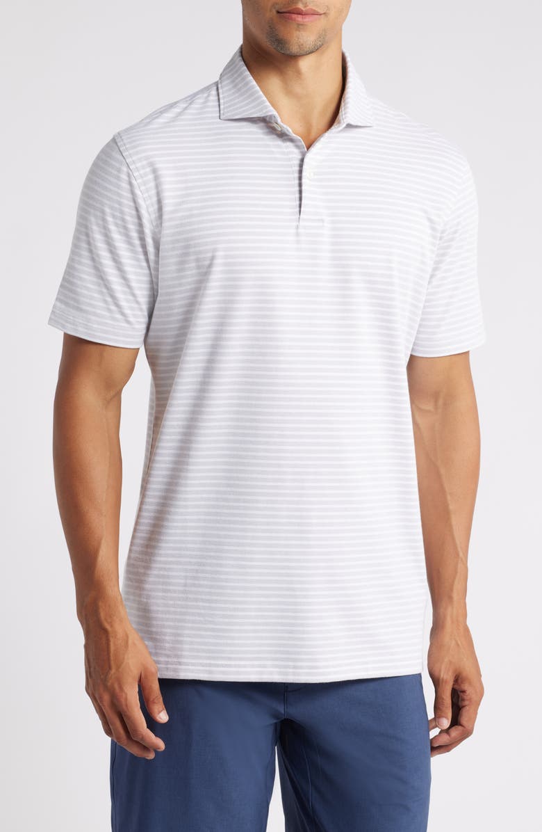Peter Millar Crown Crafted Albatross Pima Cotton Blend Polo, Main, color, 