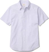 Bonobos Riviera Slim Fit Short Sleeve Seersucker Button-Up Shirt