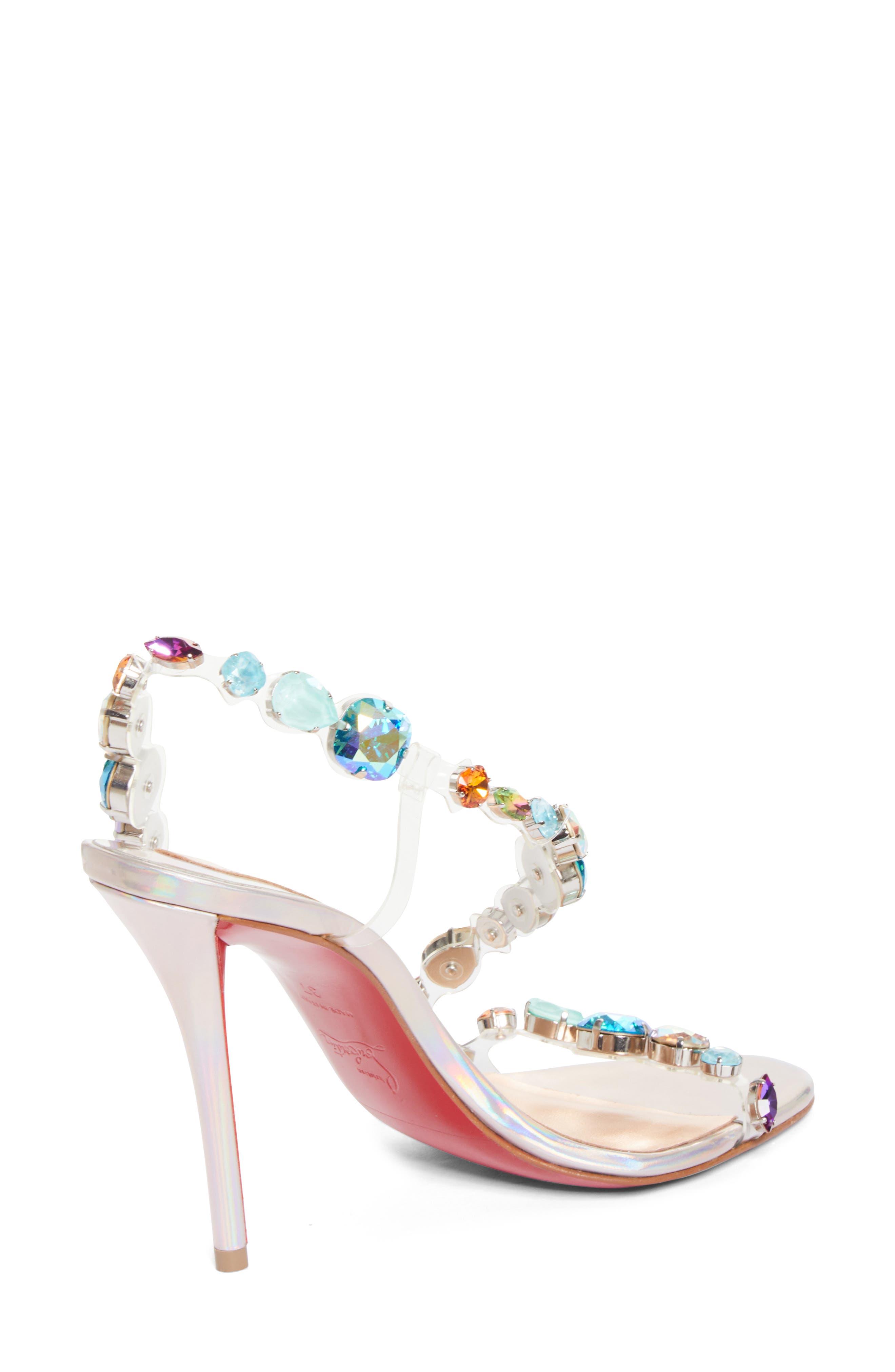 Rosa Z Jewel Sandal, Alternate, color, F643 LECHE/ LECHE