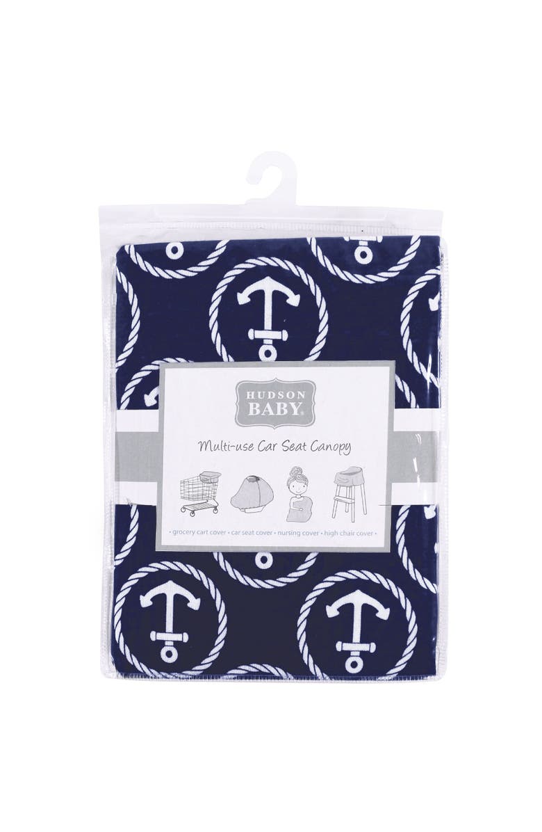 Hudson Baby Multi-use Car Seat Canopy, Alternate, color, Anchors