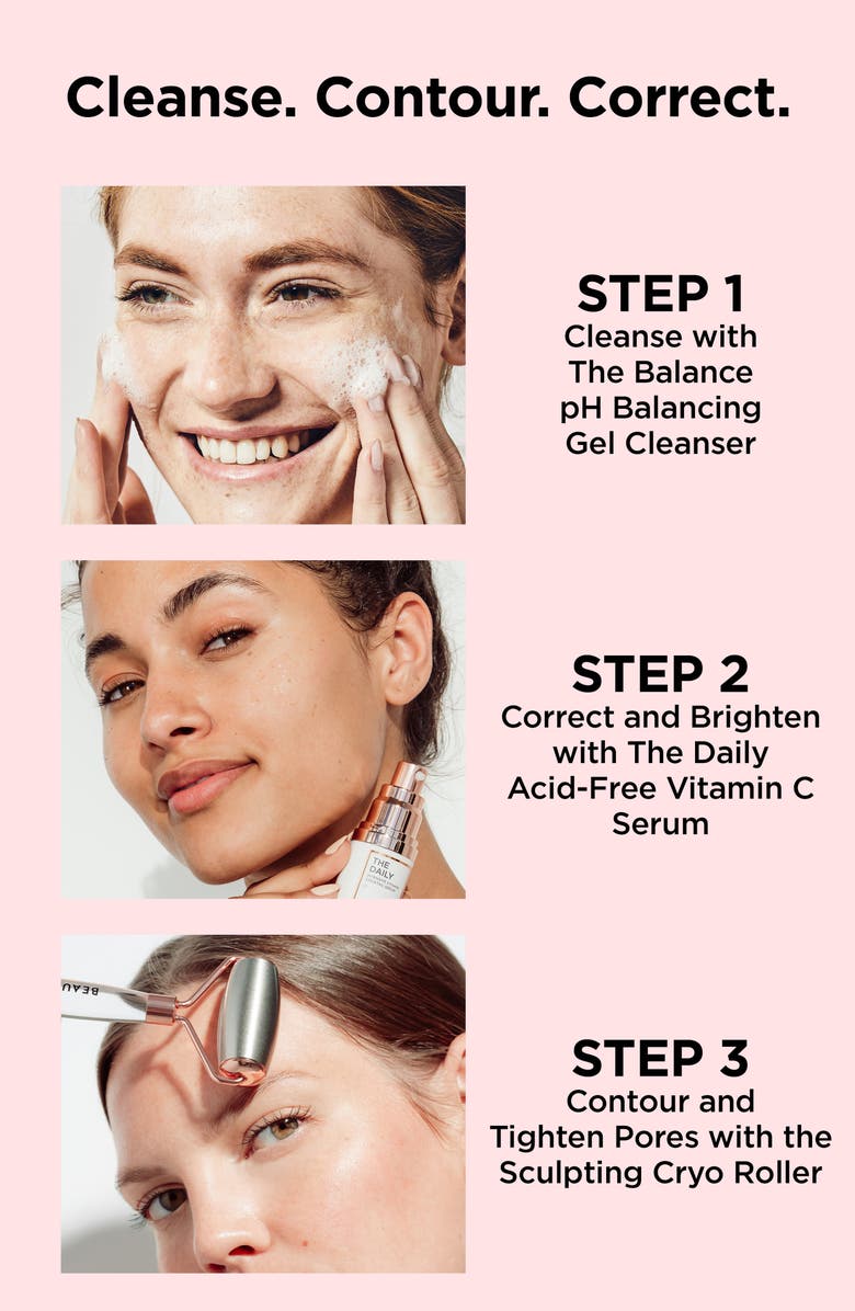 BeautyBio Cryo Dual Roller for Face, Eyes & Body Set $195 Value, Alternate, color, 