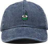 Dalix Sushi Roll Embroidered Dad Hat