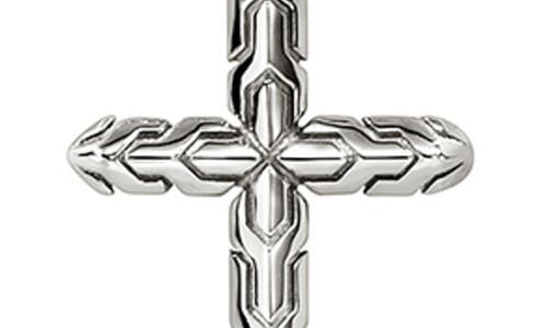 John Hardy Jh Essential Cross Pendant Necklace In Metallic
