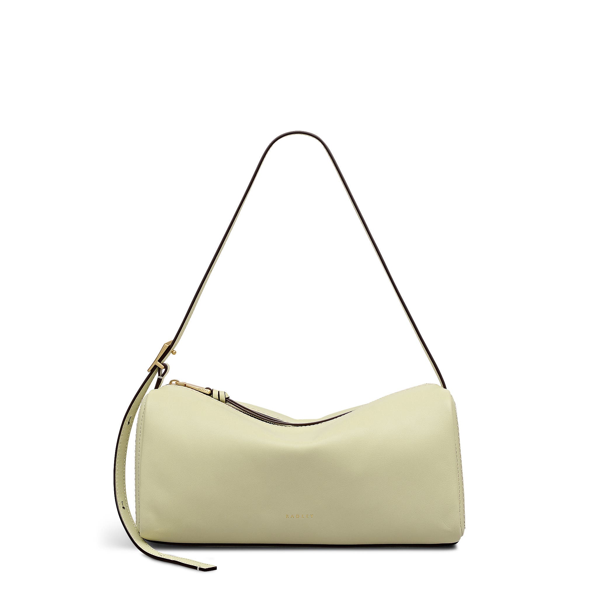 Radley The Willow Small Ziptop Shoulder Bag, Main, color, Lemongrass