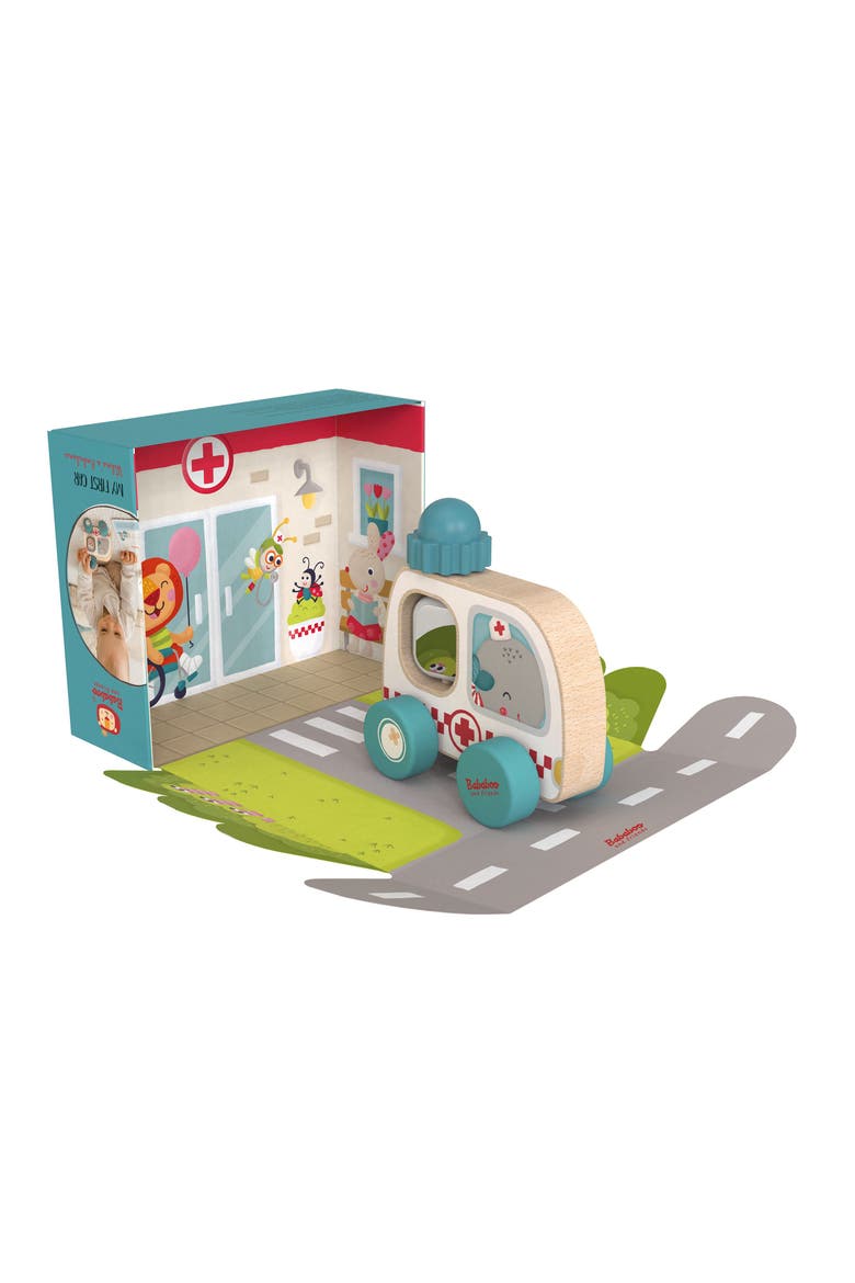 Wilma Whale Ambulance My First Car, Alternate, color, White