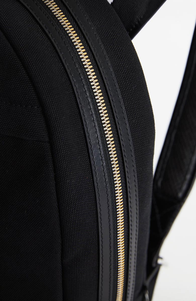 WANT Les Essentiels Mini Piper Organic Cotton Backpack, Alternate, color, Black/ Jet Black