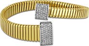 Julianna B. Cubic Zirconia Bypass Bangle Bracelet