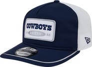 New Era Men's New Era Navy/White Dallas Cowboys Patch 19TWENTY Adjustable Hat